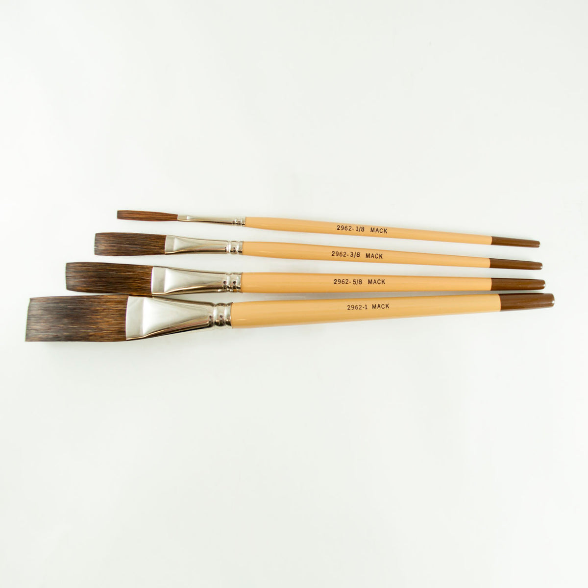 ONE STROKE LETTERING BRUSH SERIES 2962 PRICES EXCLUDE GST 1 Shot
