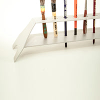 ALPHA 6 VERTICAL BRUSH HOLDER - 7 BRUSH SLOTS - PRICES EXCLUDE GST