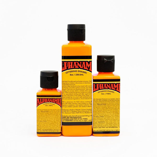 ALPHANAMEL ELECTROSHOCK ORANGE - PRICES EXCLUDE GST