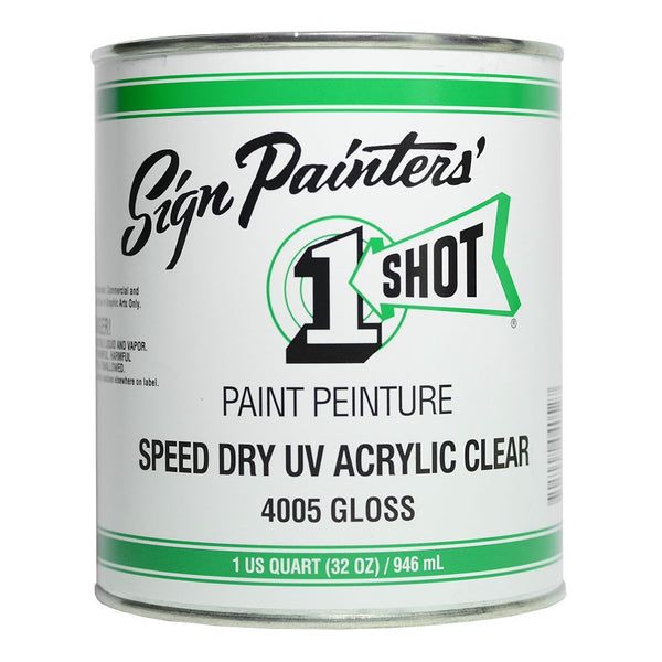 SPEED DRY UV/ACRYLIC CLEAR GLOSS 4005 - PRICES EXCLUDE GST