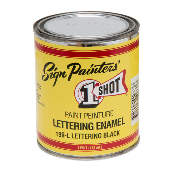 LETTERING ENAMELS PT - 473ML - PRICES EXCLUDE GST (NO LONGER PRODUCED)